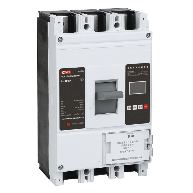 YCMAE Electronic Type MCCB High-Precision Metering Module Overload Short Circuit Protection RS485 Bluetooth HPLC Communication
