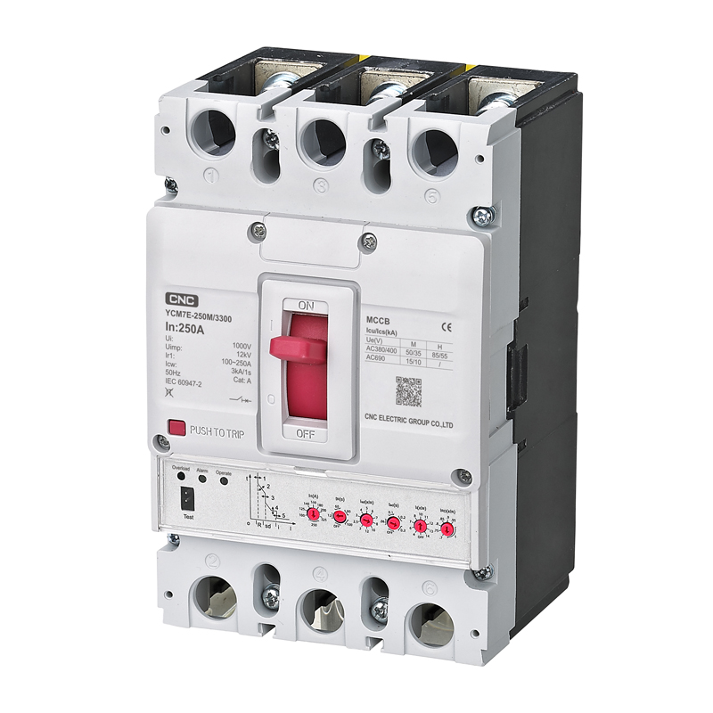 YCM7E Electronic Type MCCB High-Performance Circuit Breaker for Energy Storage and Battery Systems