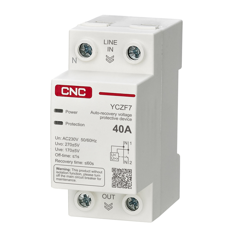YCZF7 OUVR Voltage Protector with Automatic Reset Overvoltage Undervoltage Protection for Energy Storage Systems