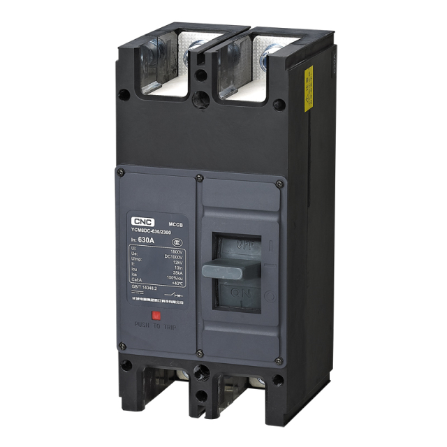 YCM8DC DC MCCB High Breaking Capacity Circuit Breaker 63-800A for Solar Energy Storage Systems