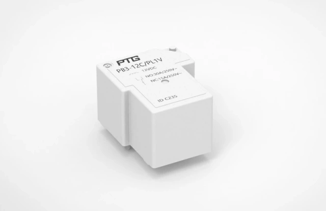 AC Relay High Load Capacity Low Temperature Rise for Solar PV Systems and EV Charging Stations PTG