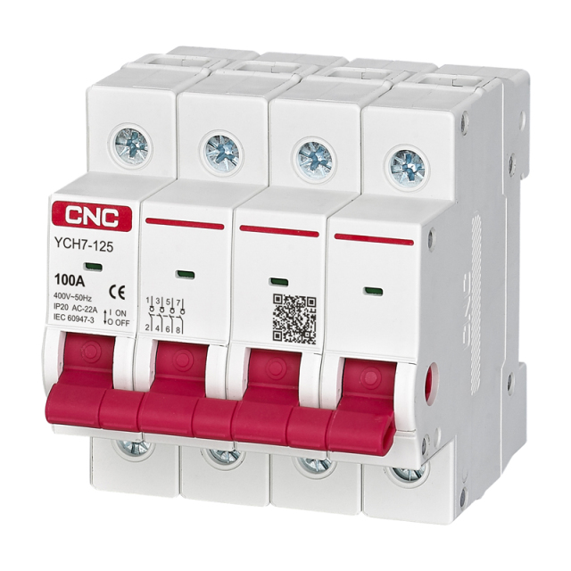YCH7-125 Isolating Switch Terminal Double Protection for Energy Storage Systems