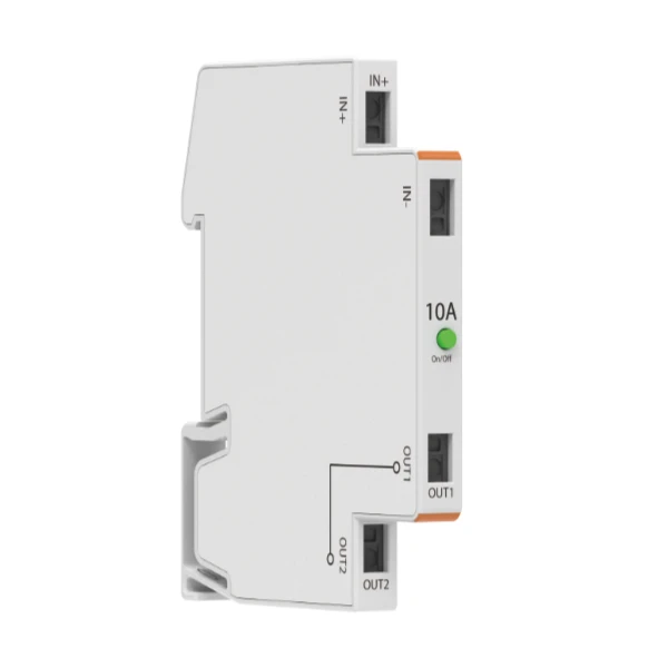 Current Limiter 1-10A Adjustable Ultra-Thin Industrial Control Circuit Breaker with Remote Alarm