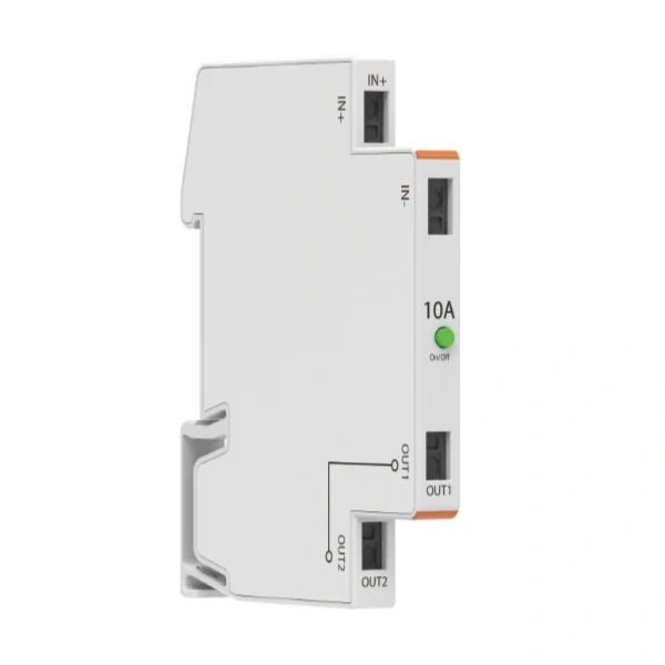 Current Limiter 1-10A Adjustable Ultra-Thin Industrial Control Circuit Breaker with Remote Alarm