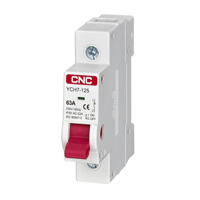 YCH7-125 Isolating Switch Terminal Double Protection for Energy Storage Systems