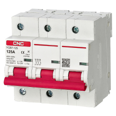 YCB7-125 MCB 6kA/10kA High Breaking Capacity Circuit Protection for Energy Storage Systems