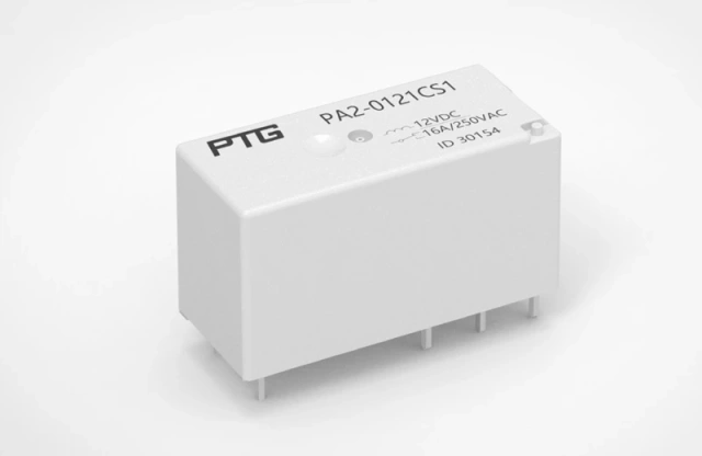 AC Relay High Load Capacity Low Temperature Rise for Solar PV Systems and EV Charging Stations PTG