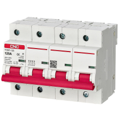 YCB7-125 MCB 6kA/10kA High Breaking Capacity Circuit Protection for Energy Storage Systems