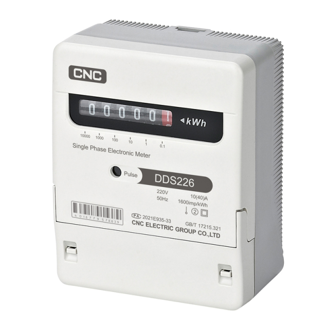 DDS226 Single Phase Electronic Meter 1.5(6) to 30(100)A 220V 50Hz for Energy Measurement in Renewable Energy Systems