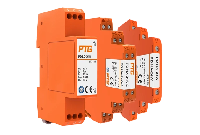 Signal SPD 6mm Ultra-Thin Full-Mode Protection for Gigabit Network Transmission PTG