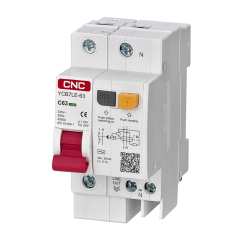 YCB7LE-63 Residual Current Breaker with Overcurrent Protection 6kA High Breaking Capacity for Solar Energy and Battery Storage Systems