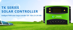 TK20U Solar Controller PWM Regulator with LED Display for Battery Charge Control in Off-Grid Solar Systems