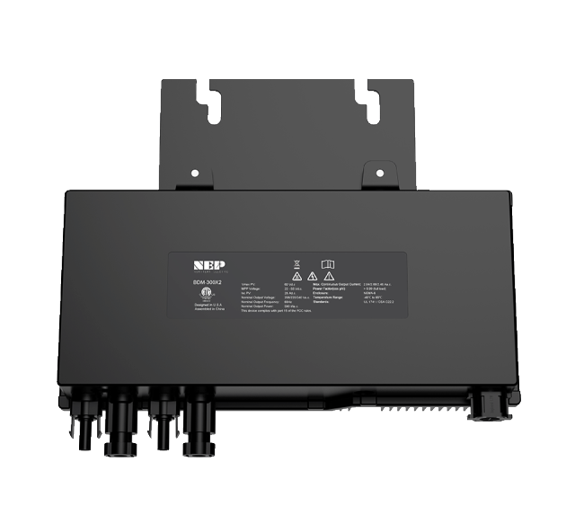 BDM 600 Microinverter Dual 450W PV Input Integrated Grounding for Solar Power Systems