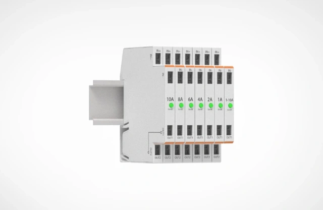 Single Channel ECB Overload and Short Circuit Protection Electronic Circuit Breaker for Industrial Energy Storage Systems