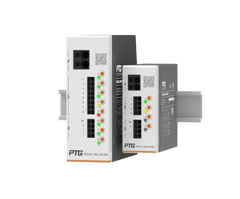 Multi Channels ECB Overload and Short Circuit Protection Electronic Circuit Breaker for Industrial Control Applications PTG Corporation