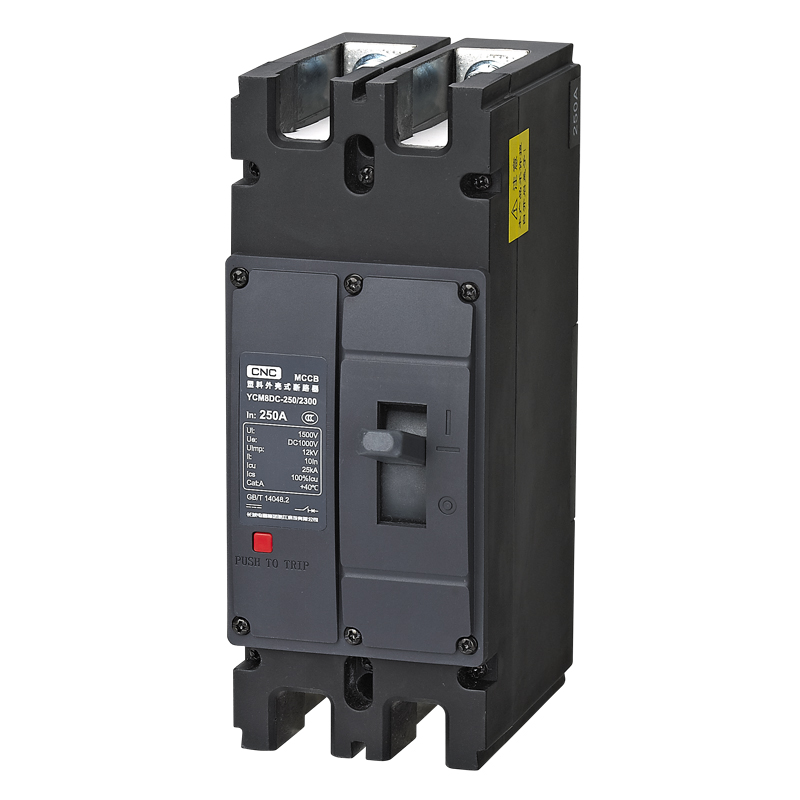 YCM8DC DC MCCB High Breaking Capacity Circuit Breaker 63-800A for Solar Energy Storage Systems