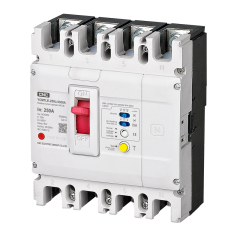 YCM7LE RCBO High-End Surface Design 4P Circuit Breaker for Energy Storage Systems