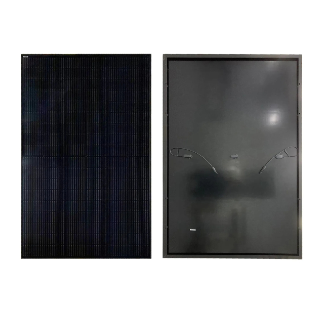 FYSMH120P- 355~370W Full Black Mono PV Module High-Efficiency Solar Panel for Residential and Commercial Use Fuyesen
