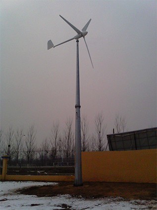 5000watt Horizontal Home Wind Turbine High Efficiency Low Noise On Grid Off Grid Use