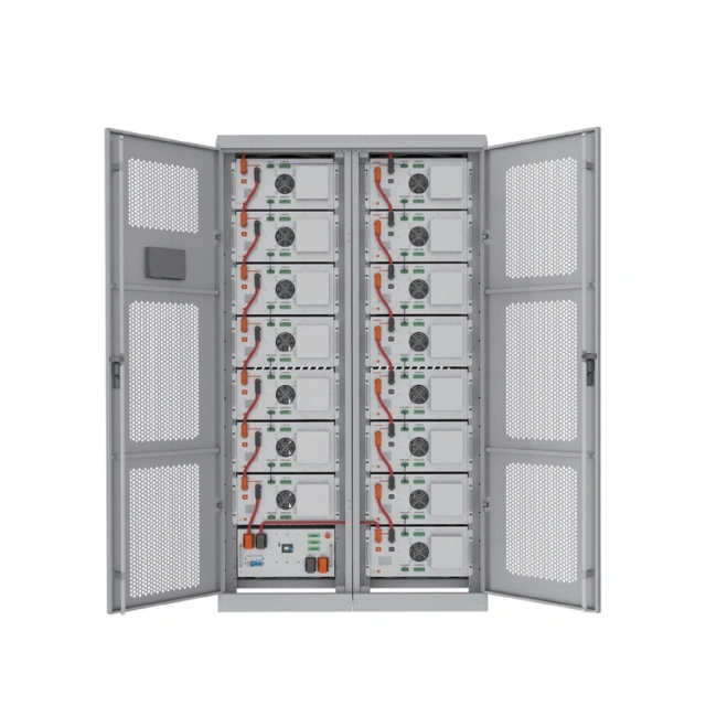 215 kWh High-Voltage Battery Cabinet for Energy Storage Systems with Air Cooling