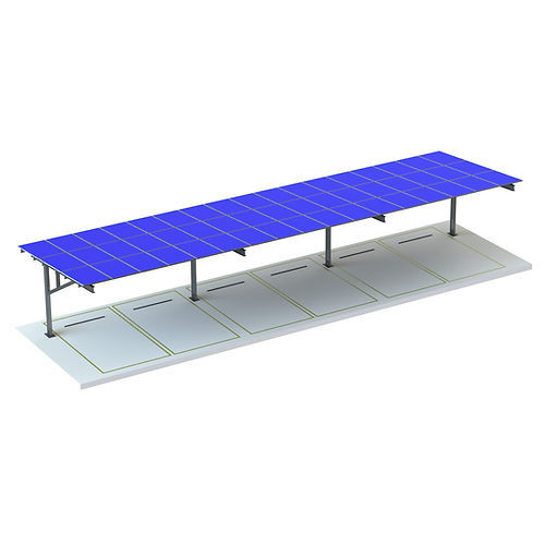 Solar Carport Mounting System Durable Corrosion-Resistant Hook-and-Rail Design for Metal Roof PV Installations FUYESEN