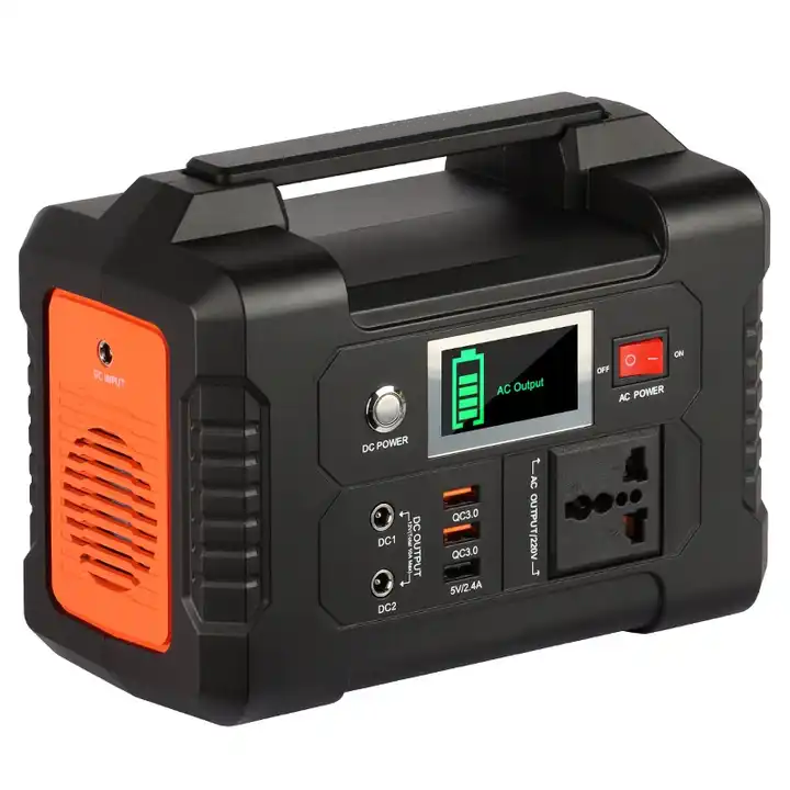 200W Portable Solar Power Station Type-C PD Fast Charging Outdoor Emergency Backup Battery for Camping Home Use HYSINCERE