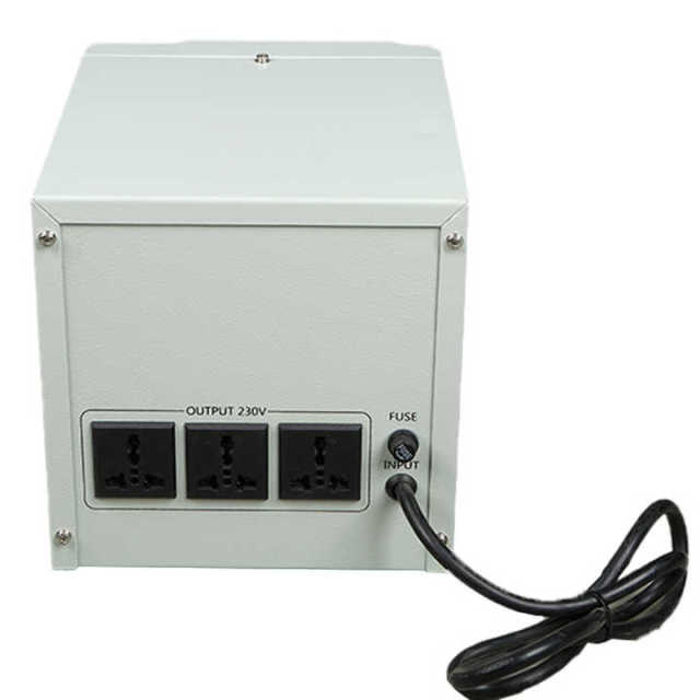 2KVA Carbon Brush Voltage Regulators Single-phase 380V Boost Converter for Data Centers and Financial Trading Systems Goter Power