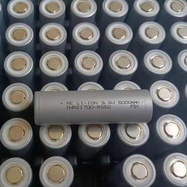 Rechargeable Lithium Ion Reliance 21700 RS40 RS50 Battery 3.6v 4000mah 5000mah 10C 14C 70A High-Performance Power Storage for Electric Vehicles and Solar Energy Systems KXD