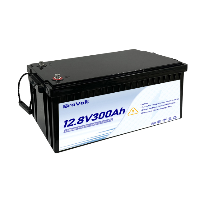 12V300Ah LiFePO4 Battery Long Life Lightweight High Capacity for Energy Storage Systems UPS Solar Power