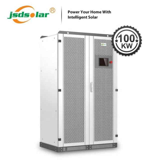30KW 50KW 100KW 150KW Hybrid Solar Power System with Lithium Battery for School and Factory Applications JSDSOLAR