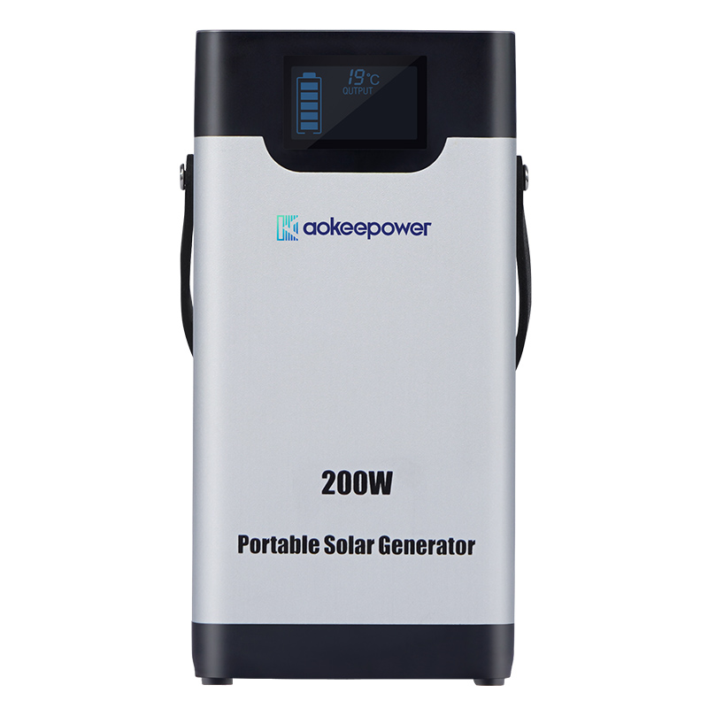 SRYG200 Portable Power Station 200Wh 200W Rated 400W Max for Outdoor Camping Home Backup Solar Energy Storage