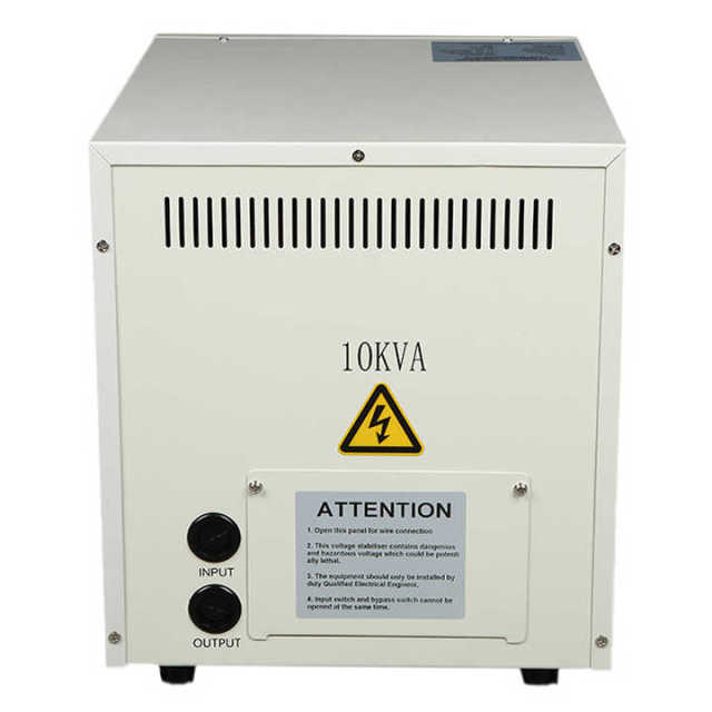 15KVA Carbon Brush Voltage Regulator Single-phase 380V Boost Converter for Data Centers and Financial Trading Systems Goter Power