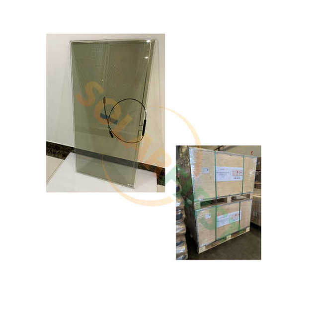 CdTe Thin Film Solar Panel 20%-60% Transparency BIPV Application High Efficiency 1200*700*7mm Solarfirst