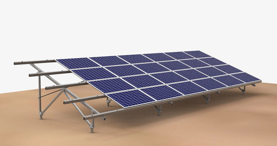 Aluminum Ground Solar Panel Mounting Brackets Durable Corrosion-Resistant for Residential and Commercial Solar Projects Fuyesen