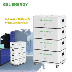 LiFePO4 Stackable Battery 5Kwh to 33.6Kwh Solar System Home Power Storage GSL ENERGY