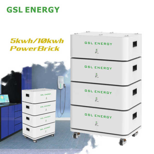 LiFePO4 Stackable Battery 5Kwh to 33.6Kwh Solar System Home Power Storage GSL ENERGY