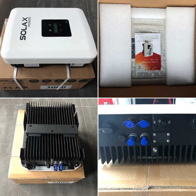 Solax 1000W 2000W 3kW On Grid Solar Inverter for Residential and Commercial Renewable Energy Systems with Air Shipping SolaX