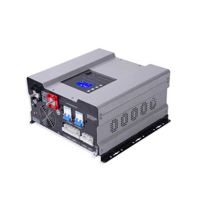 Single Phase Off-Grid 3kW 24V Solar Inverter Hybrid MPPT Pure Sine Wave ...