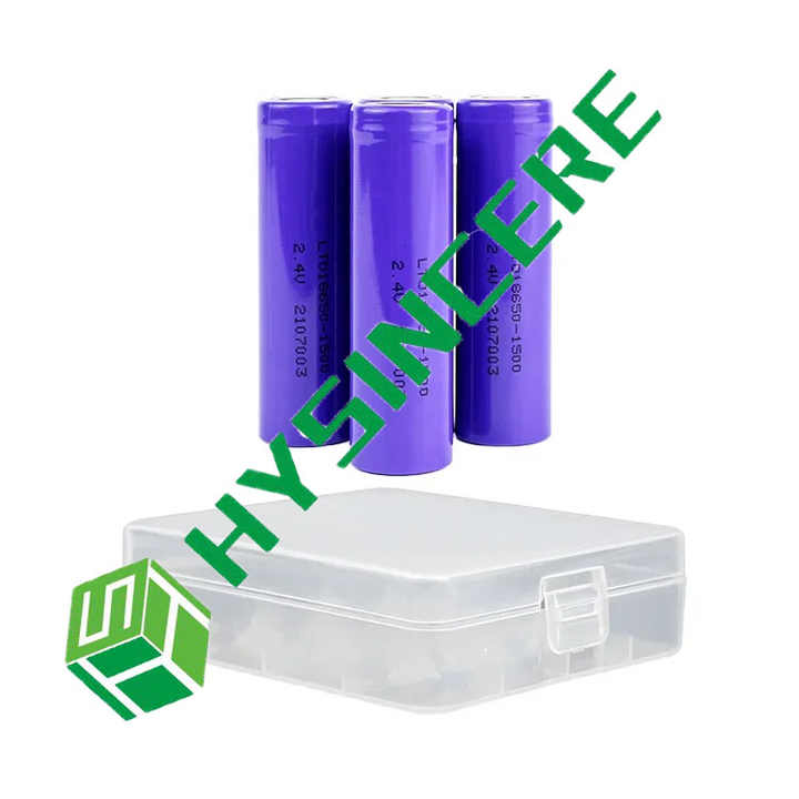 18650 Lithium Ion Battery 1500mAh High Discharge Rate Long Cycle Life for Power Tools HYSINCERE