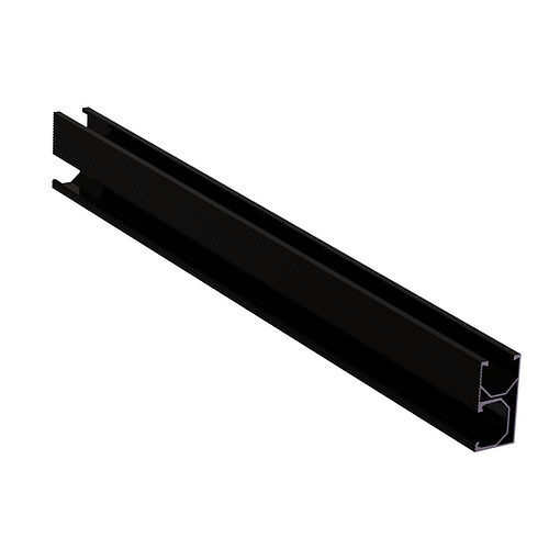 Solar Mounting Rail Anodized Aluminum Corrosion Resistant Roof PV Installation FUYESENSOLAR