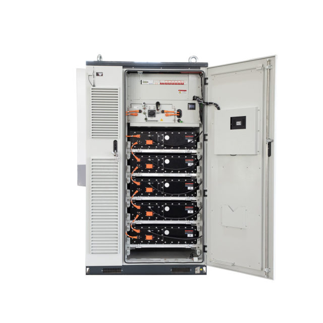 AC Air Cooling Energy Storage Cabinet 100kWh@0.5C 50kW Commercial Low-Voltage Access