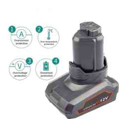 12V Rechargeable Battery 4000mAh 5000mAh 6000mAh Lithium-ion for AEGS RIDGIDS 10.8V L1215 L1220 1230 BS12C2 BS12C 3520 3526 Power Tools and Solar Energy Storage Systems
