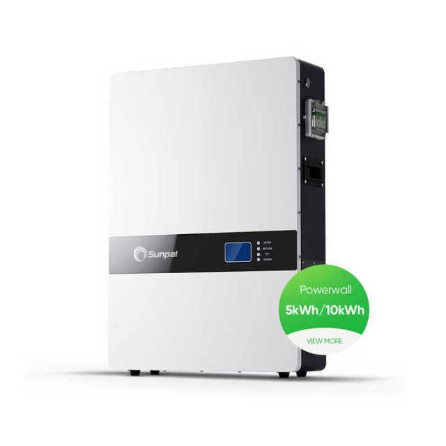 Sunpal Powerwall 48V 100Ah 5kW 10kWh Solar Battery for Energy Storage Systems