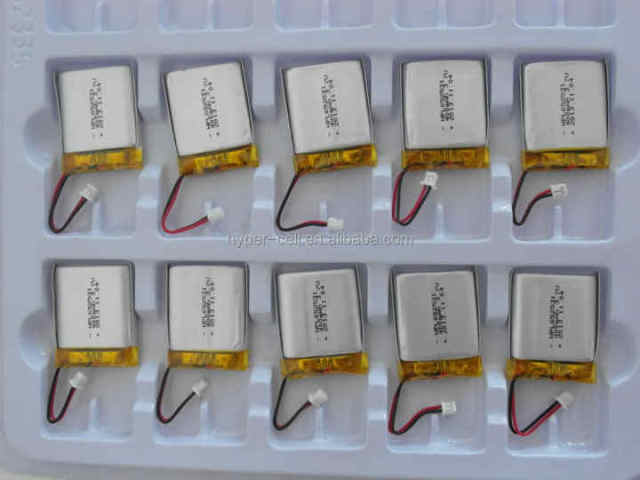 3.7V 800mAh Polymer Lithium Ion Battery Pack High-Capacity Rechargeable for VR Glasses Headset Wearable Devices HYSINCERE