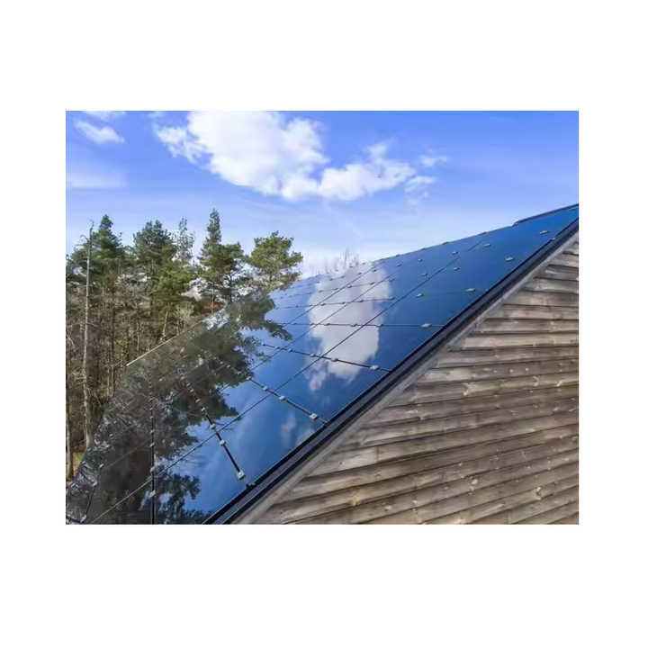 CdTe Thin Film Solar Panel 10%-60% Transparent Custom Color 1200*700*7mm Rooftop Application Solarfirst