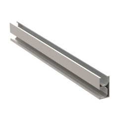 Solar Mounting Rail Anodized Aluminum Corrosion Resistant Roof PV Installation FUYESENSOLAR