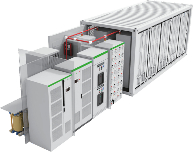 Commercial Energy Storage Unit with LiFePO4 Battery Liquid Cooling System for On-Grid/Off-Grid Applications HYSINCERE