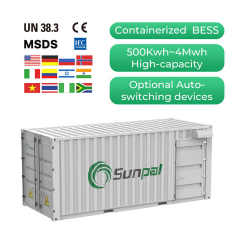 Sunpal Energy Storage Solar Lithium Battery Lifepo4 5 MWh Lifepo4 Battery Container for Solar Electric System
