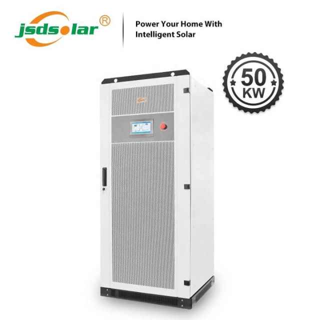 30KW 50KW 100KW 150KW Hybrid Solar Power System with Lithium Battery for School and Factory Applications JSDSOLAR