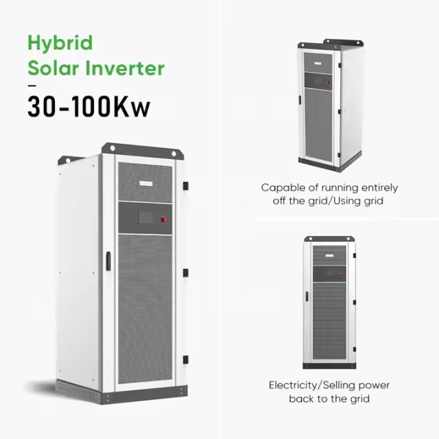 Sunpal Container Ess Commercial Solar System 100kWh 40kW Solar Hybrid Photovoltaic System Battery with Lithium Ion, Liquid Cooling, IP55 Protection for Home Appliances and Solar Energy Storage Sunpal